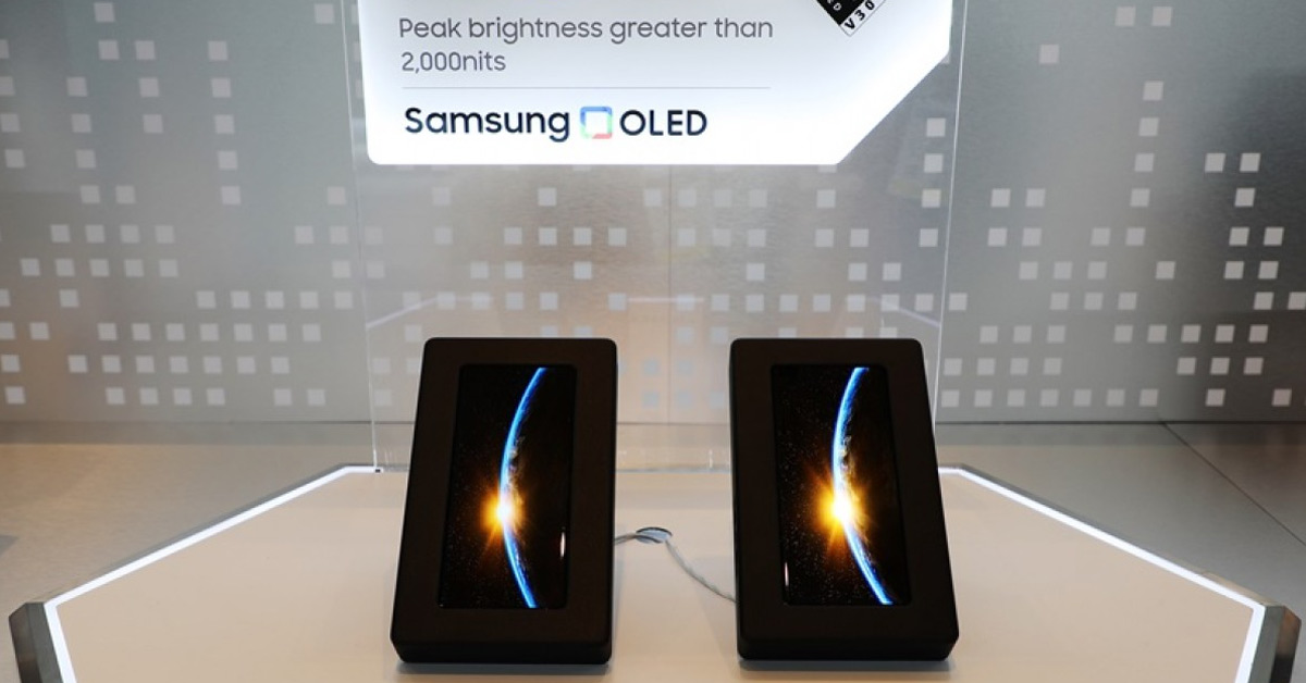 Samsung เปิดตัวหน้าจอ OLED ใหม่สำหรับสมาร์ทโฟน สามารถแสดงความสว่างได้ถึง 2000nit