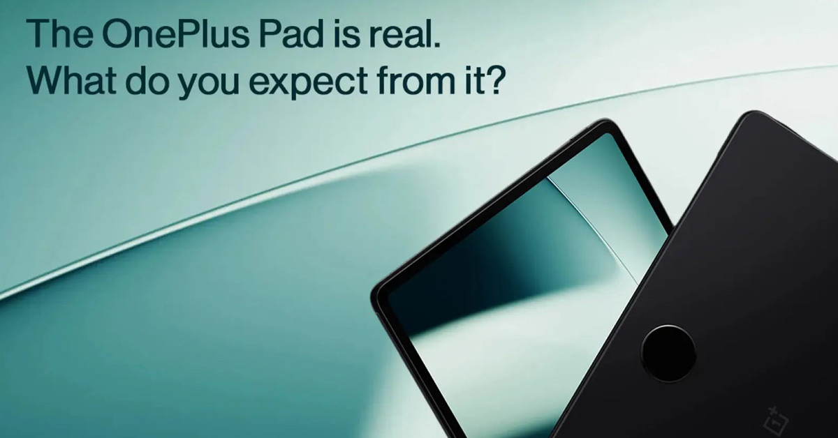 OnePlus Pad ยืนยันจะแถมคีย์บอร์ดแม่เหล็ก และสไตลัสให้ในกล่อง