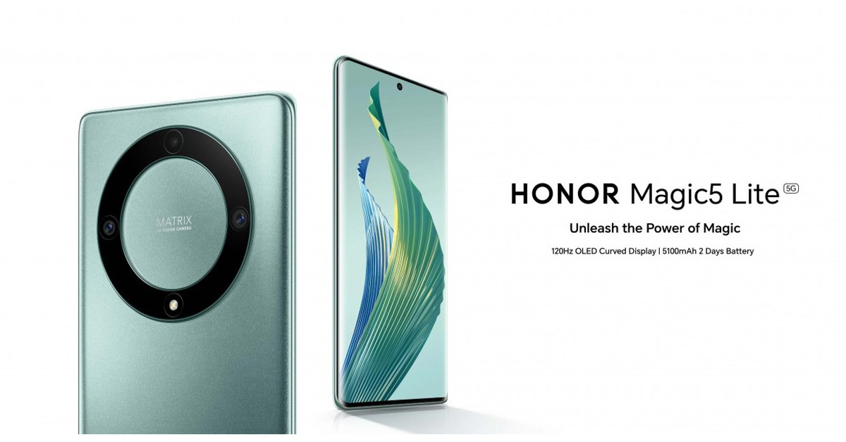 เปิดตัว Honor Magic5 Lite มาพร้อม Snapdragon 695 5G และชาร์จเร็ว 40W