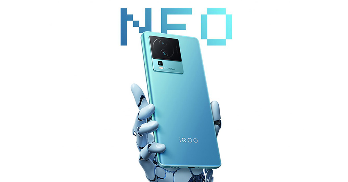 เปิดตัว iQOO Neo 7 เกมมิ่งโฟนราคาประหยัดพลังแรง Dimensity 8200 แบบ 4nm กล้อง 64MP OIS หน้าจอ AMOLED 120Hz