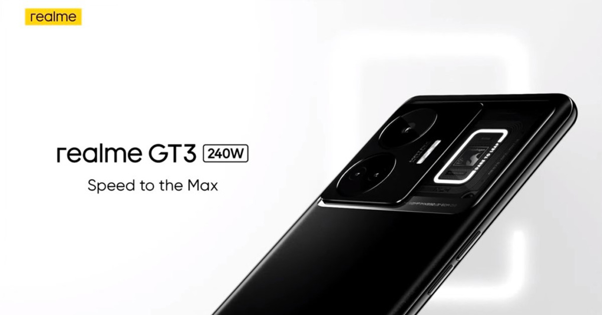 Realme GT 3 เปิดตัวในตลาดโลกที่งาน MWC 2023 โชว์พลังชาร์จเร็ว 240W ชาร์จเต็มไม่ถึง 10 นาที