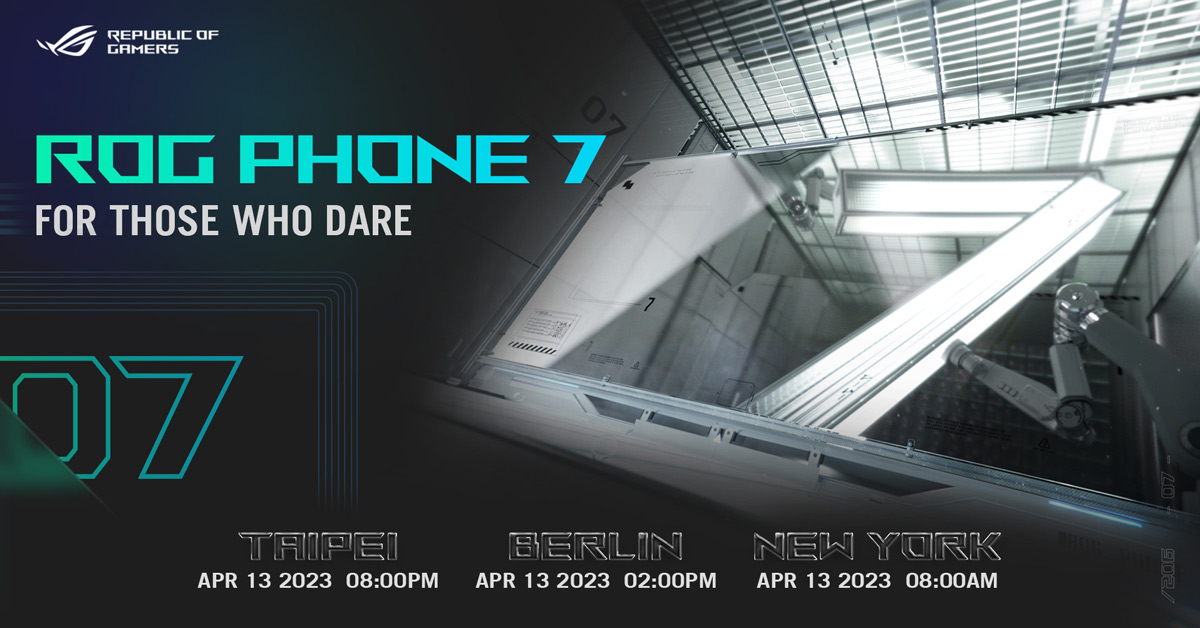 Asus ROG Phone 7 Series จ่อเปิดตัว 13 เมษายนนี้ ใช้ Snapdragon 8 Gen 2 ทั้ง 3 รุ่น
