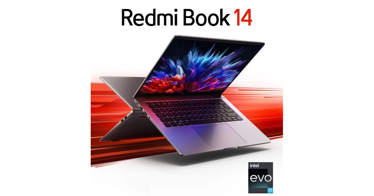 เปิดตัว Redmi Book 14 (2023) โน้ตบุ๊ตพลัง Intel Gen12 หน้าจอ 120Hz 2.8K