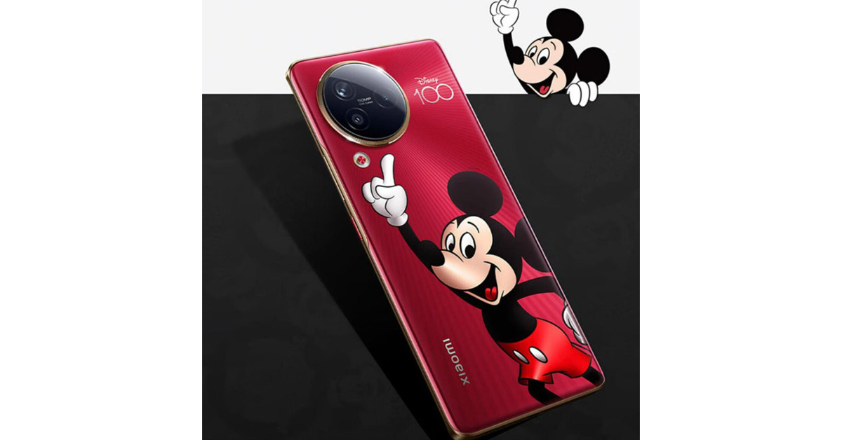 น่ารักชิปปุ๋งเลย! Xiaomi Civi 3 Disney Limited Edition สมาร์ทโฟนดีไซน์น่ารักเอาใจสายมิกกี้เมาส์