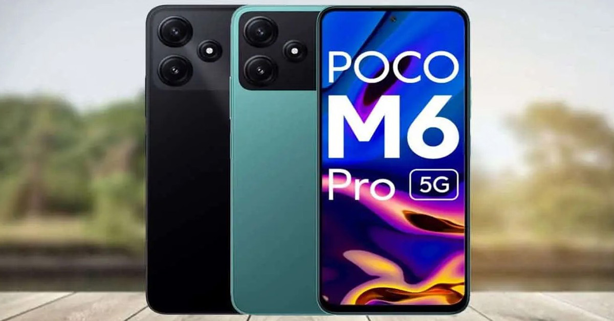 เปิดตัว Poco M6 Pro มาพร้อมชิป SD4 Gen2 กล้อง 50MP กับราคาต่ำ 5000