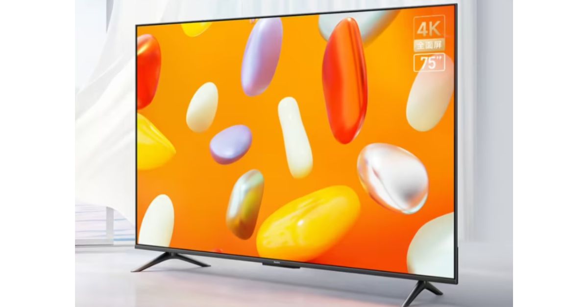 เปิดตัว Redmi TV A75 2024 สมาร์ททีวี 75 นิ้ว 4K 120Hz ราคาไม่แรง