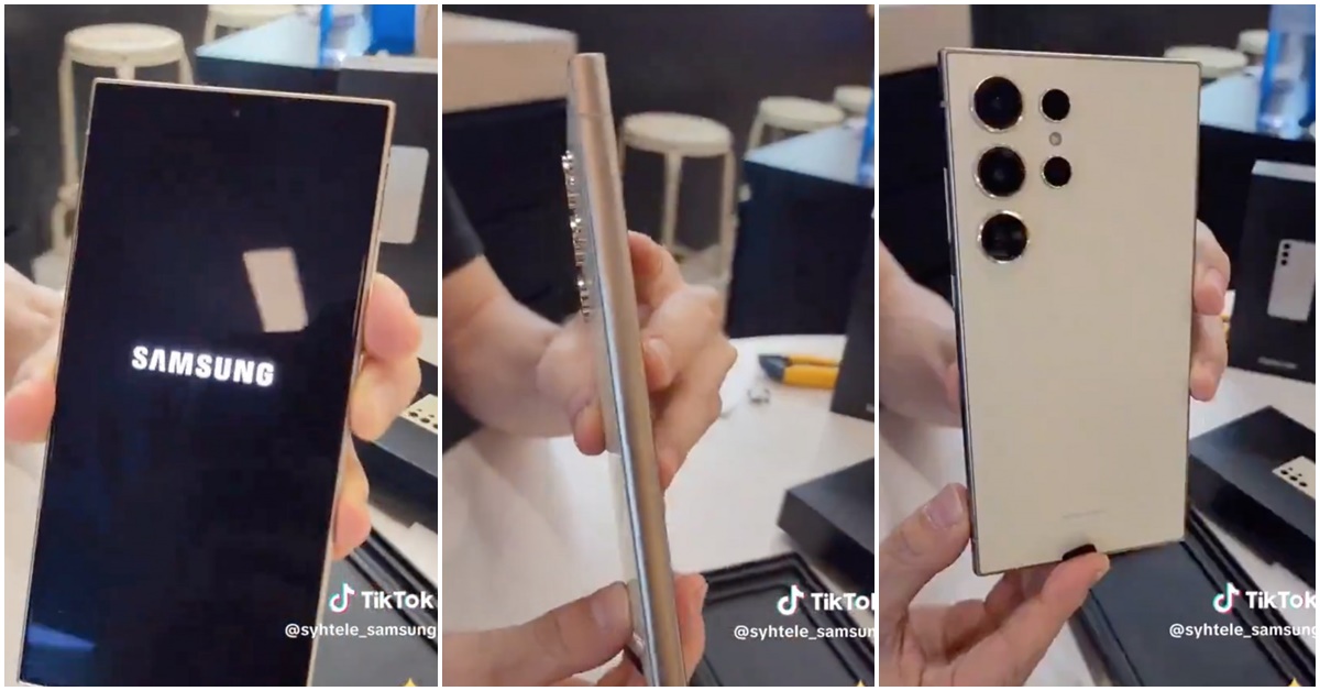 ชมคลิปแกะกล่อง Samsung Galaxy S24 Ultra หลุดก่อนเปิดตัวกัน