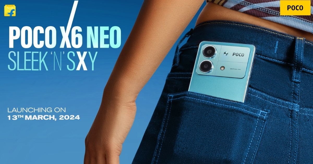 Poco X6 Neo ประกาศเปิดตัว 13 มีนาคม พร้อมเผยดีไซน์สวยๆ กล้องหลัก 108MP