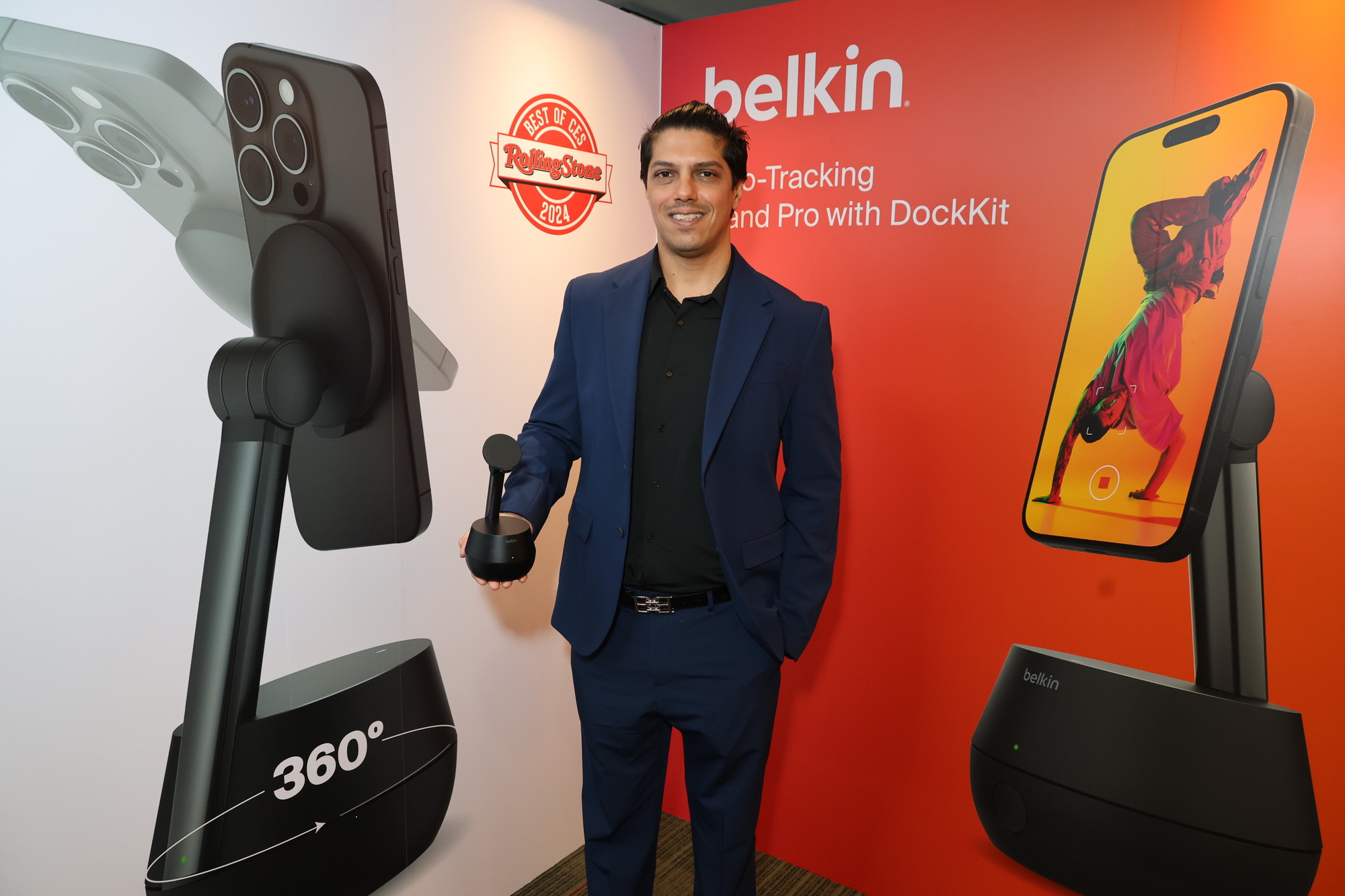 Belkin รบกวนขอฝากข่าวประชาสัมพันธ์ : Belkin เปิดตัวนวัตกรรมแท่นวางไอโฟน Auto-Tracking Stand Pro และแท่นชาร์จมาตรฐาน Qi2