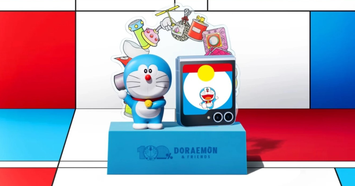 เปิดตัว Samsung Galaxy Z Flip6 Doraemon Special Edition เวอร์ชั่นพิเศษสำหรับสาวกโดราเอม่อน มีจำนวนจำกัด