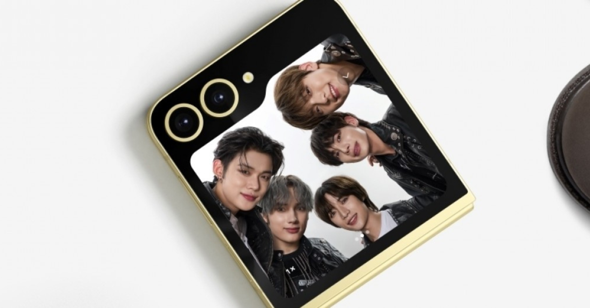 Samsung ประกาศจับมือ TXT วงบอยแบนด์  K-Pop เกาหลี พร้อมเปิดตัวเพลงใหม่ Open Always Wins