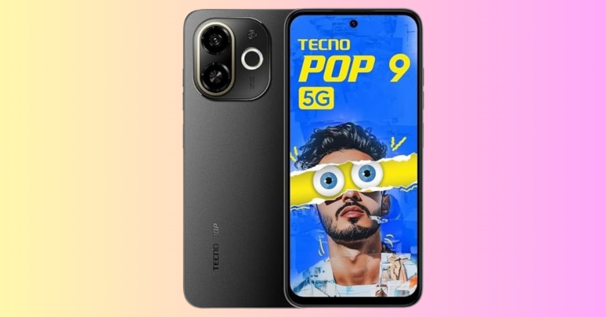 เปิดตัว Tecno Pop 9 5G รุ่นประหยัดสำหรับคนรุ่นใหม่ ใช้ Dimensity 6300 จอ 120Hz และกล้อง 48MP