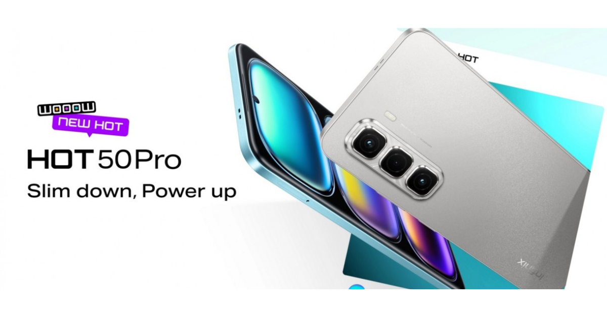 เปิดตัว Infinix Hot 50 Pro มาพร้อมจอ 120Hz ชิปเซ็ต Helio G100