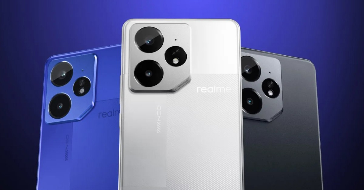 เปิดตัว Realme Neo7 มาพร้อม Dimensity 9300+ แบต 7,000 mAh กันน้ำ IP69 สเปคเรือธงในงบระดับกลาง