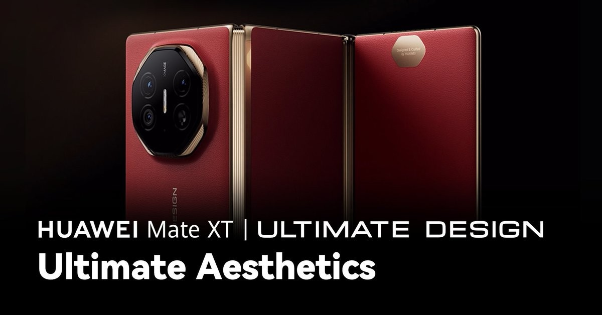 HUAWEI Mate XT Ultimate สมาร์ตโฟนจอพับ 3 ทบเปิดตัวทั่วโลก พร้อมแท็บเล็ต MatePad Pro รุ่นใหม่ หูฟัง และสมาร์ตแบนด์