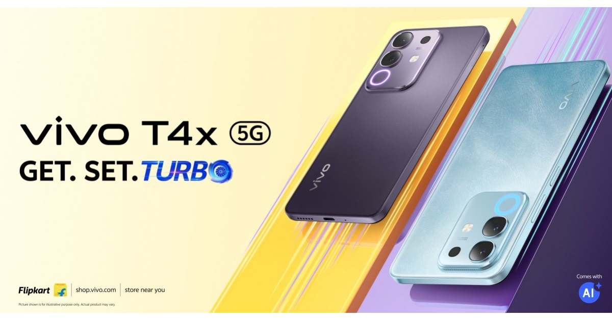 เปิดตัว vivo T4x 5G สมาร์ทโฟนเน้นแบตเยอะ พร้อม Dimensity 7300 กล้อง 50MP