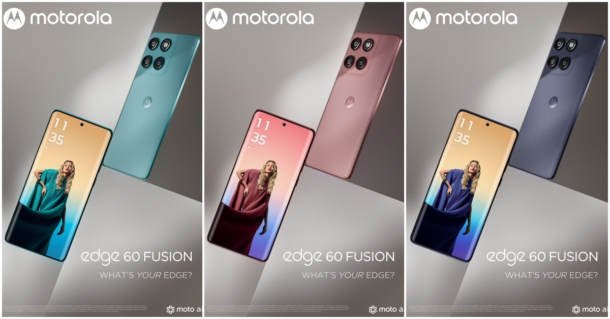 Motorola Edge 60 Fusion เผยทีเซอร์ ก่อนเปิดตัวเร็วๆ นี้