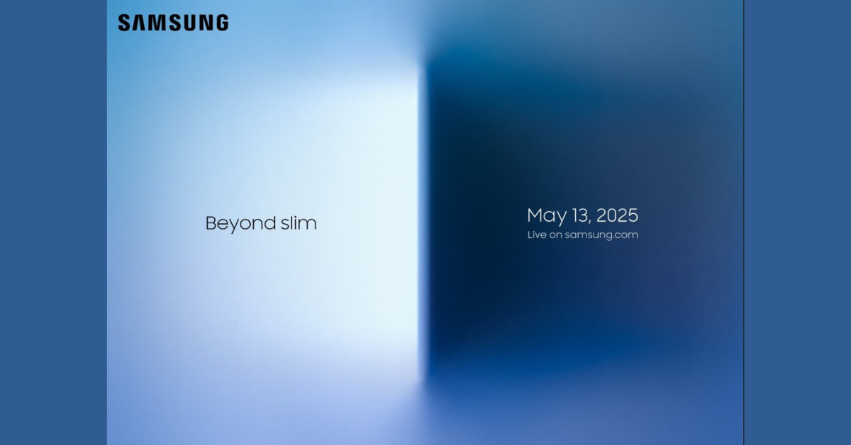 วันเปิดตัวมาแล้ว Samsung Galaxy S25 Edge เจอกัน 13 พฤษภาคมนี้
