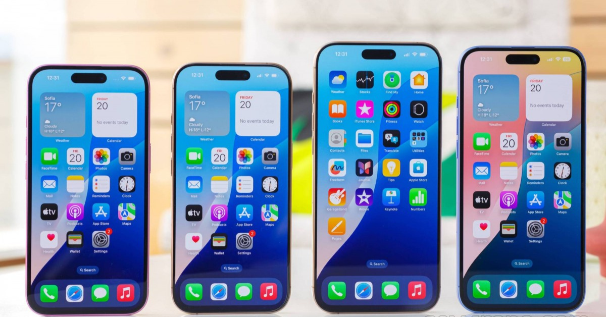 วงในเผย iPhone 17 รุ่นเริ่มต้น คาดมาพร้อมหน้าจอใหญ่ขึ้น 
