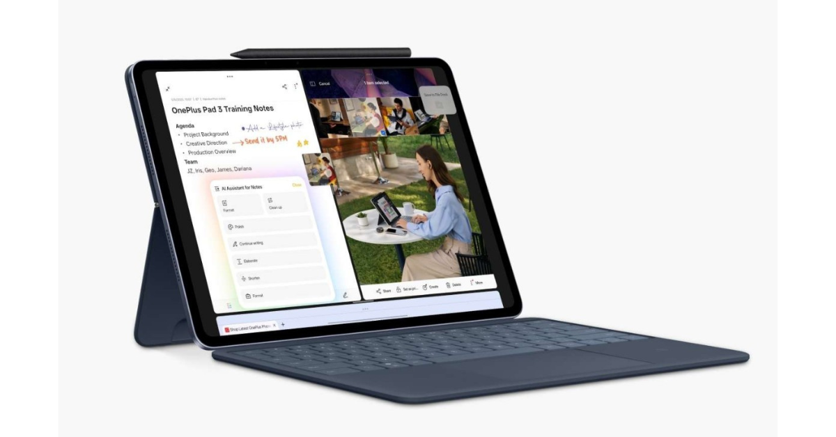 เปิดตัว OnePlus Pad 3 ใหญ่ขึ้นและดีขึ้น ได้ชิปเรือธง แบตเยอะ อุปกรณ์เสริมแจ่ม