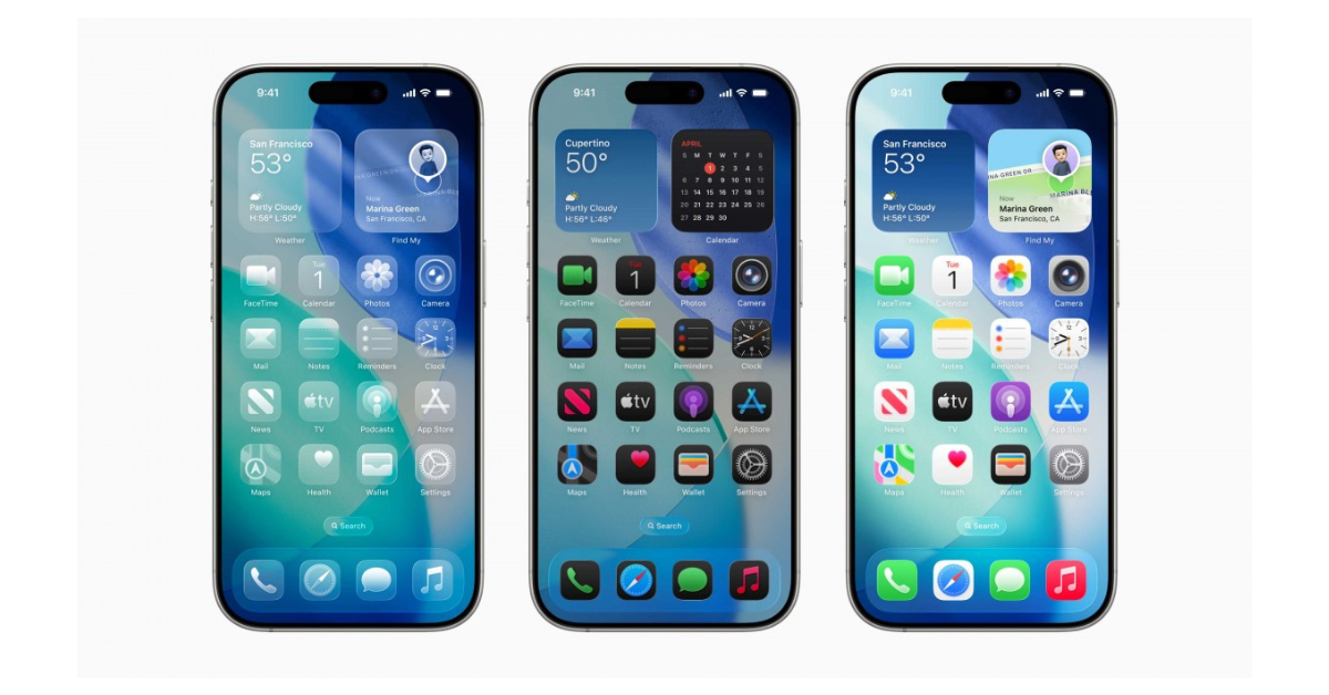 Apple เปิดตัว iOS 26 มาพร้อมกับดีไซน์ Liquid Glass ใหม่ แอป Visual Intelligence และ Games ที่ได้รับการอัปเดต