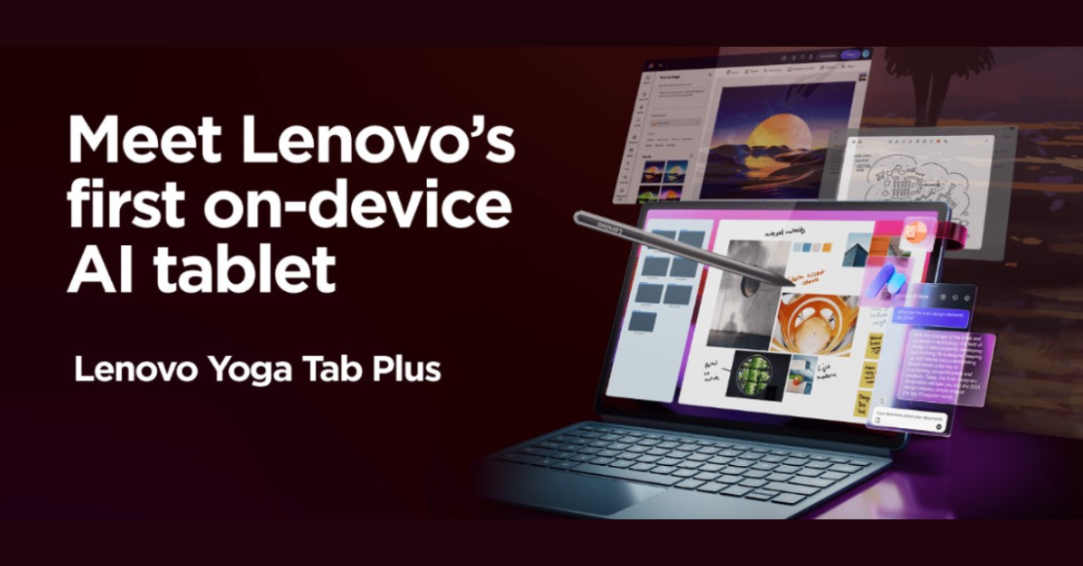 Lenovo Yoga Tab Plus บุกอินเดีย! แท็บเล็ต AI สุดเทพ จอใหญ่ แบตอึด สเปกจัดเต็ม!
