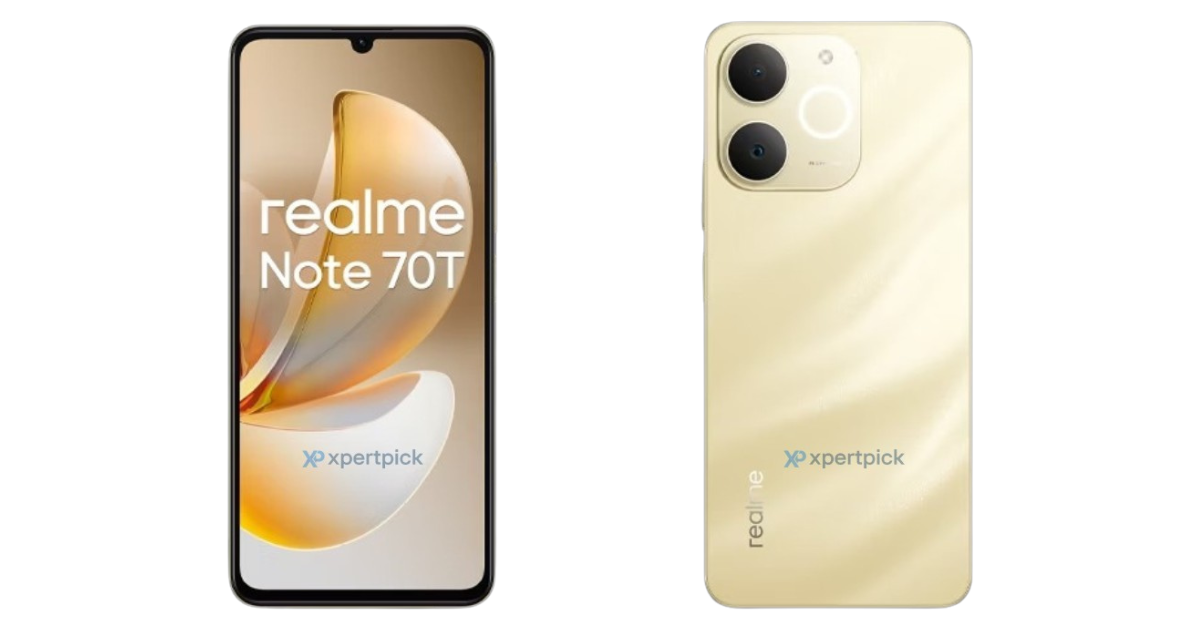 Realme Note 70T หลุดข้อมูลจากร้านค้า เผยภาพและสเปคก่อนเปิดตัว