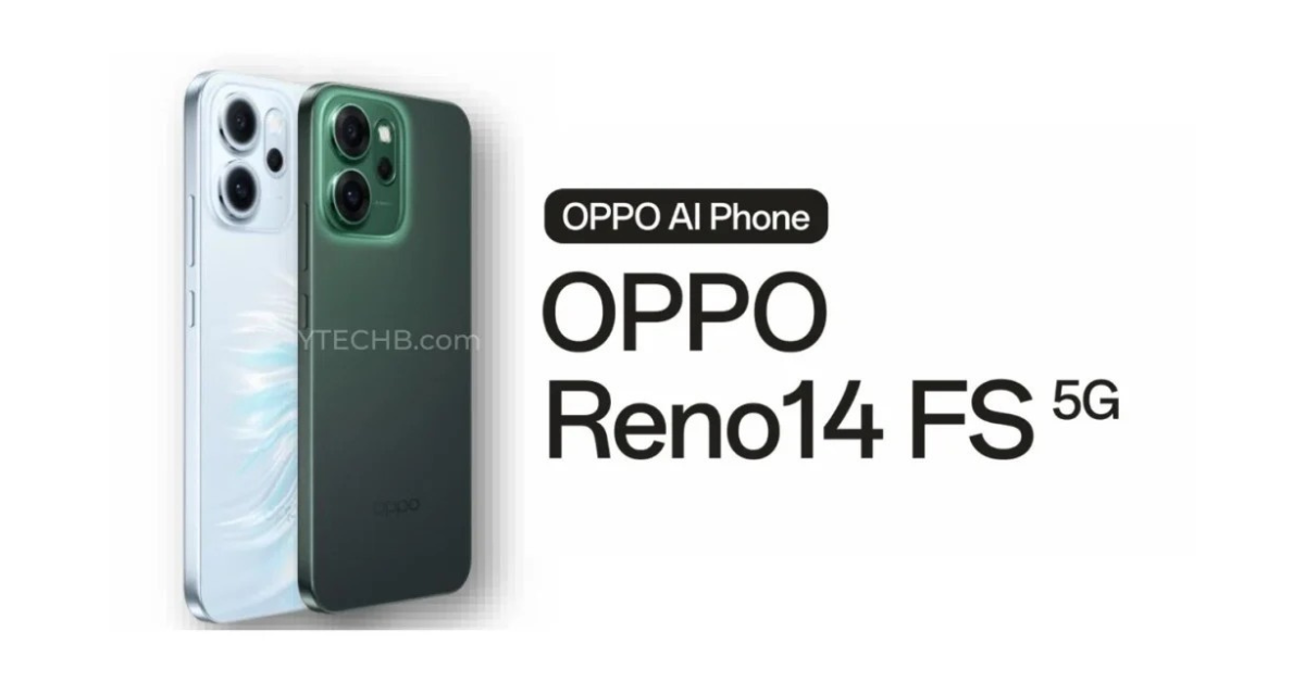 OPPO Reno14 FS หลุดสเปก อัปเกรดหน่วยความจำ แบตอึด ชาร์จไว!