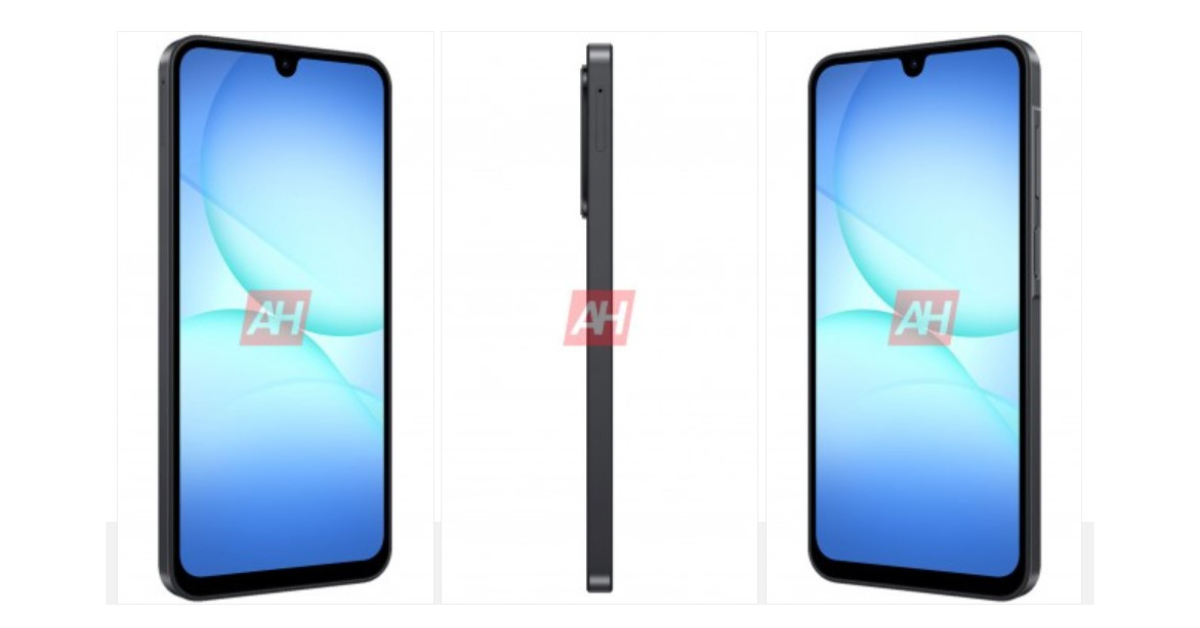 หลุดภาพเรนเดอร์ Samsung Galaxy A17 5G พร้อมสเปกและดีไซน์จอหยดน้ำ!