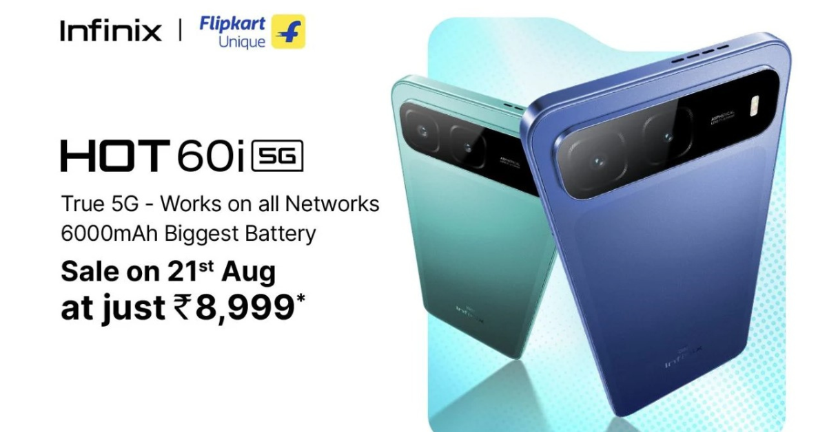 เปิดตัว Infinix Hot 60i 5G มือถือ 5G ราคาประหยัด พร้อมแบตเตอรี่ 6,000 mAh