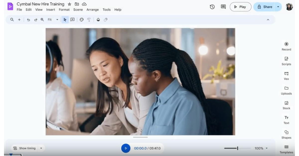 Google Drive อัปเกรดใหม่ เพิ่มฟีเจอร์ตัดต่อวิดีโอจาก Google Vids