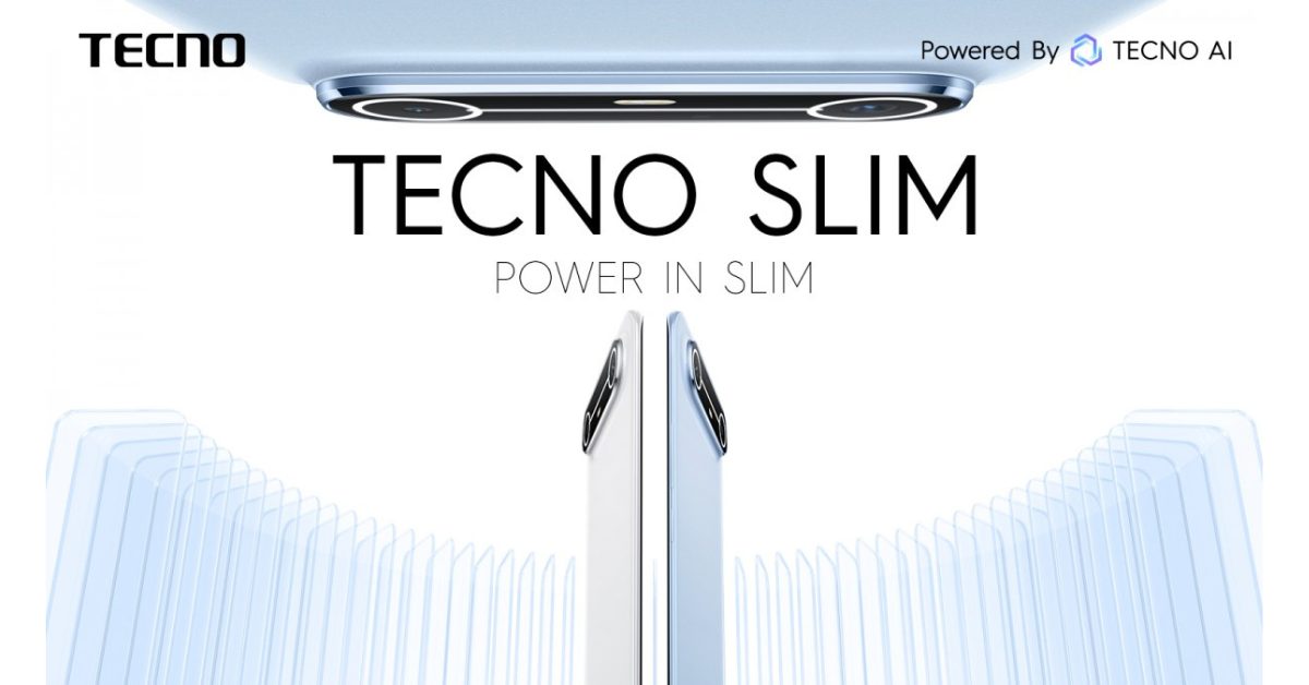 บางเฉียบ! TECNO เปิดตัว Spark Slim และ Pova Slim สมาร์ตโฟนที่บางเฉียบเพียง 5.93 มม.