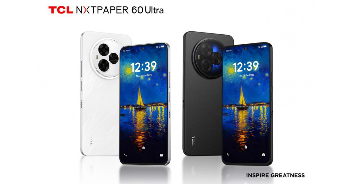 อ่านสบายตา! TCL เปิดตัว NxtPaper 60 Ultra จอเหมือนกระดาษ พร้อมสเปกสุดล้ำ!