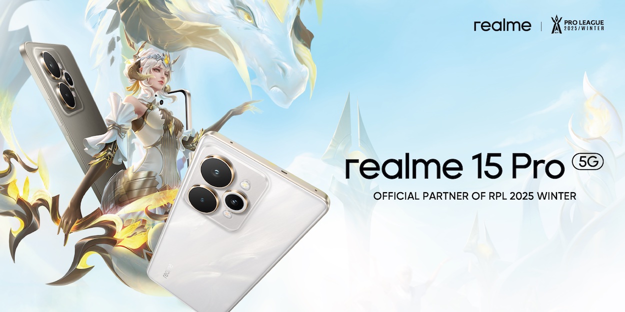 realme 15 Series 5G ร่วมสนับสนุนรายการ “RPL 2025 Winter”