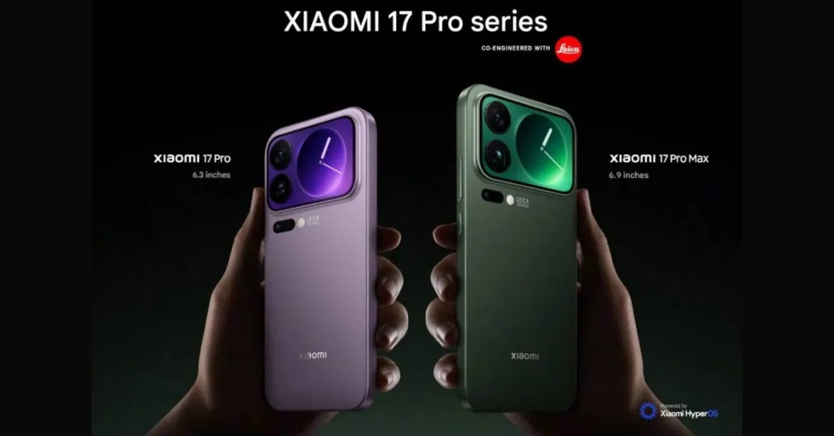 มาเหนือเมฆ! Xiaomi เปิดตัว 17 Pro และ 17 Pro Max พร้อมจอที่สองสุดล้ำบนฝาหลัง!