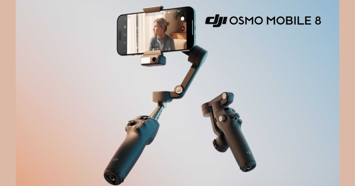 DJI เปิดตัว Osmo Mobile 8 ไม้กันสั่นสุดล้ำ หมุนได้ 360 องศา พร้อมโมดูลติดตามตัวอัจฉริยะ