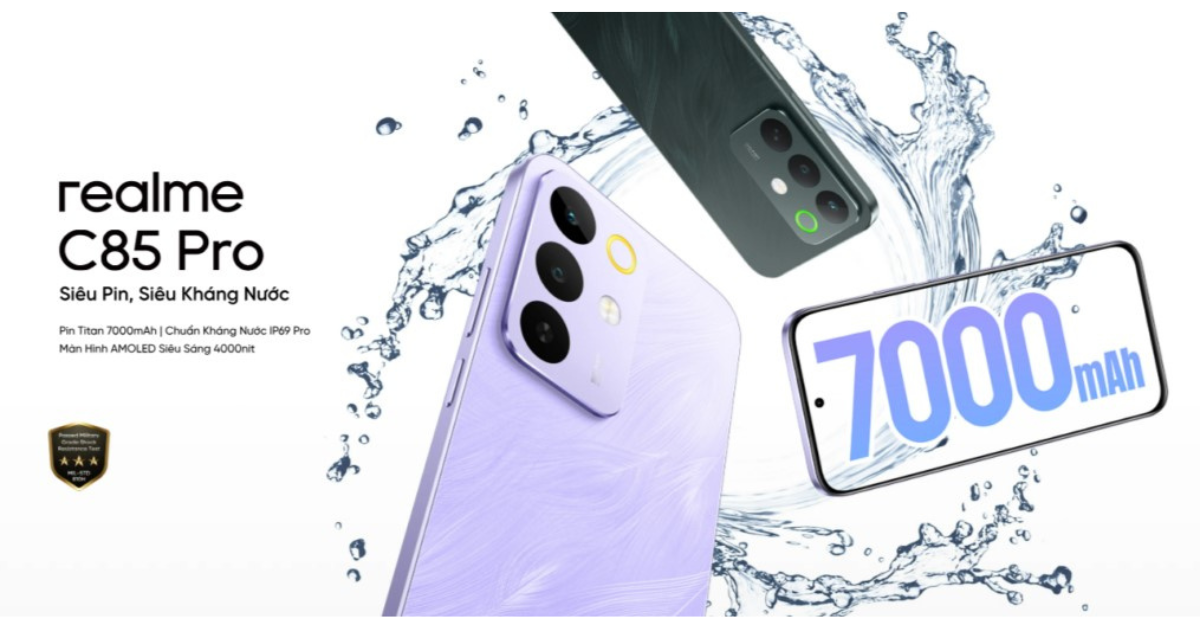เปิดตัว Realme C85 Series สองพี่น้องชาร์จไว แบตอึด หน้าจอสว่างเกินเบอร์!