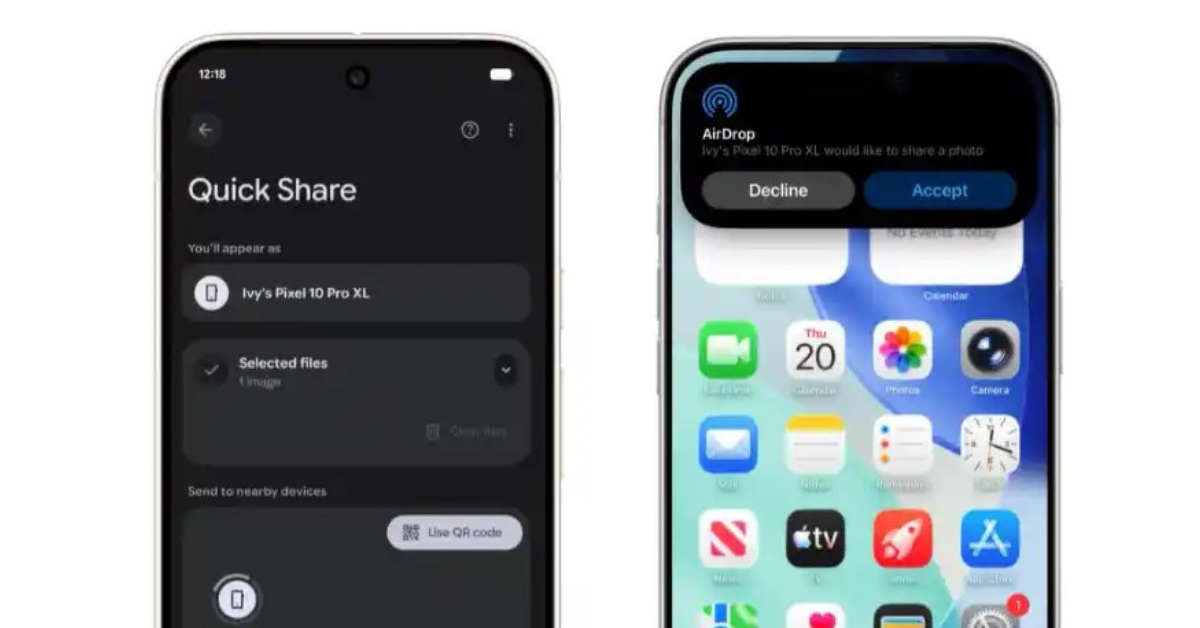 ข่าวดี! Google ประกาศ Quick Share ใช้งานร่วมกับ iPhone ได้แล้ว (แต่มีข้อแม้)