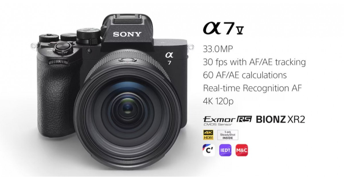 ปฏิวัติความเร็ว! Sony α7 V เปิดตัวแล้ว เซ็นเซอร์ 33MP Stacked บางส่วน, ชิป AI ใหม่ ยิงรัว 30FPS พร้อมวิดีโอ 4K@120FPS