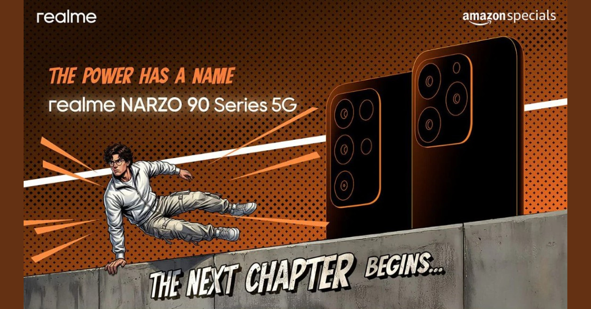 Realme Narzo 90 Series จ่อเปิดตัว 16 ธ.ค. เน้นจอดูหนังโคตรนาน กล้อง 50MP