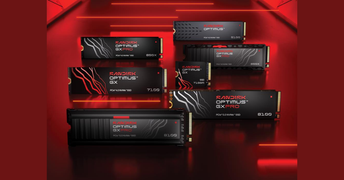 Sandisk เปิดตัวแบรนด์ “SANDISK Optimus™” กลุ่มผลิตภัณฑ์ SSD ใหม่