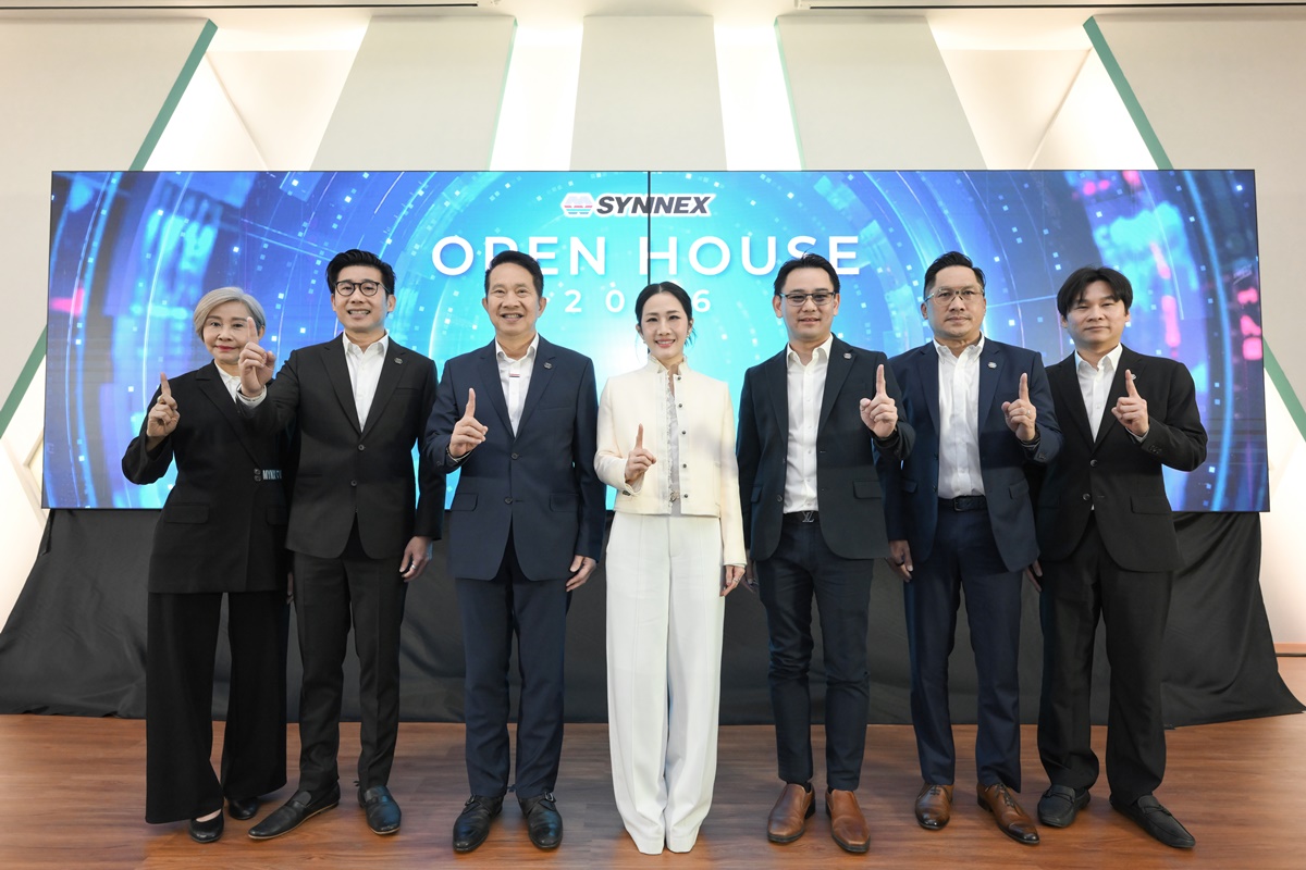 SYNNEX เปิดบ้าน OPEN HOUSE 2026 ชูแผนรุกปี 2569 ตอกย้ำบทบาท “Empowering the Future Together” รับคลื่นลงทุนยุค AI
