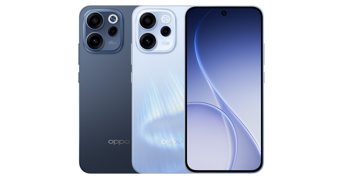 เปิดตัว Oppo Reno15 FS สมาร์ทโฟนดีไซน์หรู กันน้ำ IP68 พร้อมแบตเตอรี่อึด 6,500mAh
