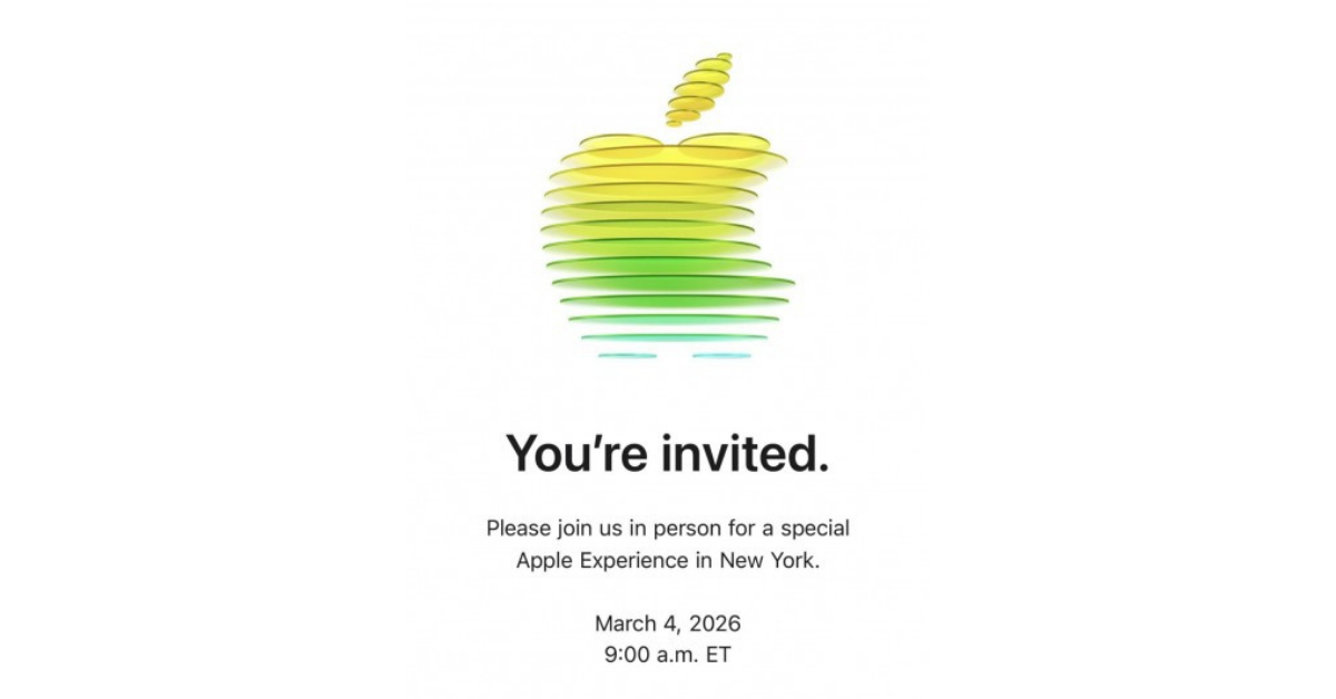 Apple ประกาศจัดงานอีเวนต์แรกของปี 4 มีนาคมนี้ คาดเปิดตัว iPhone 17e และ MacBook รุ่นประหยัด