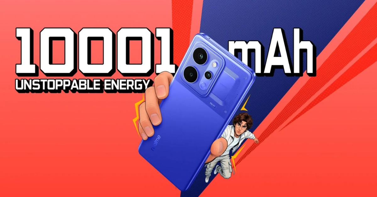 เปิดตัว Realme Narzo Power มือถือแบตเตอรี่ยักษ์ 10,001 mAh ในราคาสุดคุ้ม