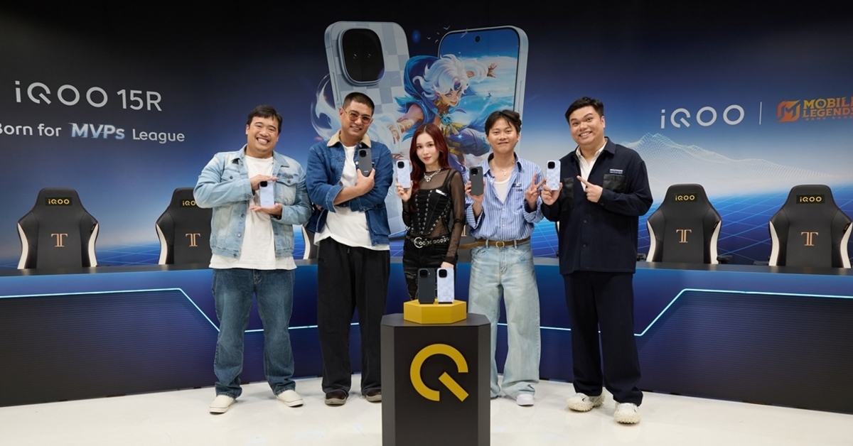 ยกระดับทุกการเล่น สู่ความเหนือชั้นของ MVPs บน iQOO 15R ราคาเริ่มต้น 19,900 บาท