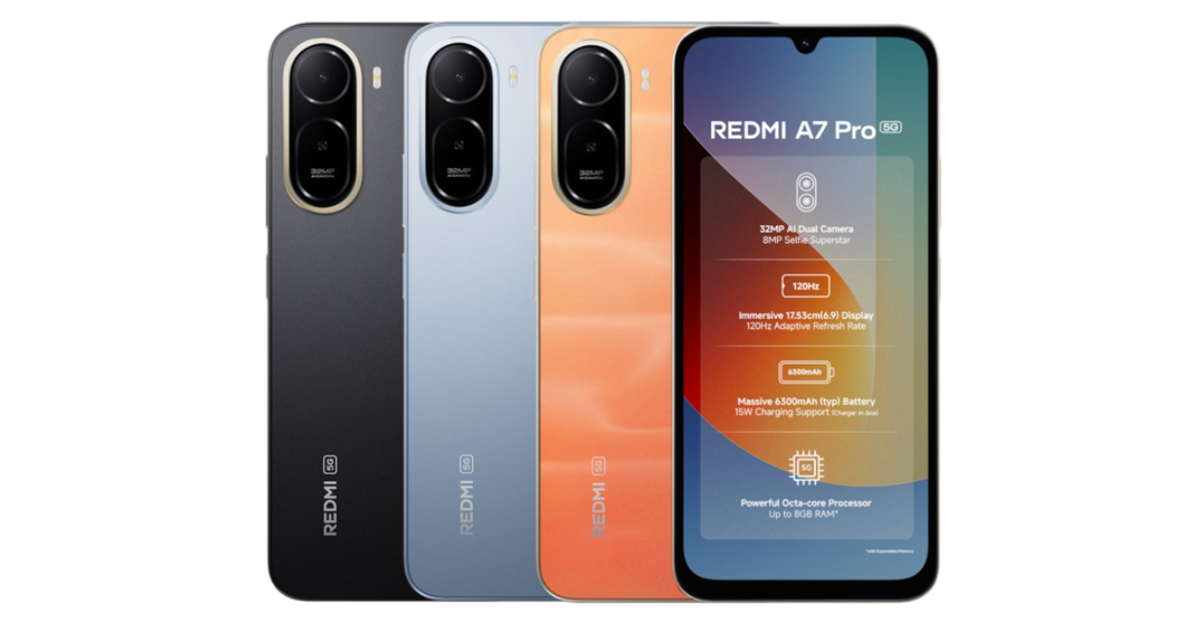 เปิดตัว Redmi A7 Pro 5G ครั้งแรกของตระกูล A-Series กับรุ่น Pro จอใหญ่สะใจ พร้อมแบตเตอรี่ 6,300mAh