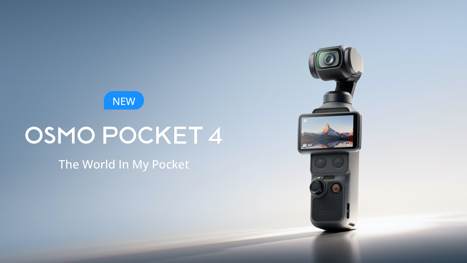 เปิดตัว DJI Osmo Pocket 4 กล้องกิมบอล เซนเซอร์ CMOS ขนาด 1 นิ้ว บันทึก 4K/240fps