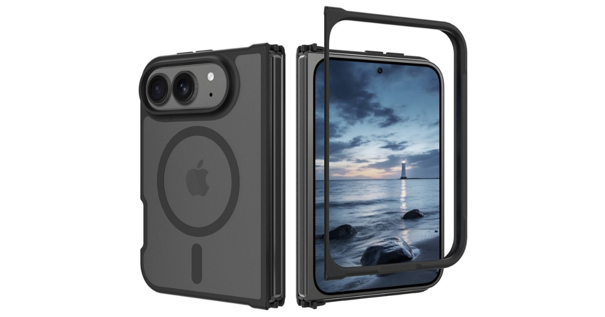 ลือสนั่น! หลุดภาพเคส iPhone Ultra สมาร์ทโฟนจอพับรุ่นแรกจาก Apple เผยดีไซน์กล้องคู่และบอดี้สุดบางเฉียบ