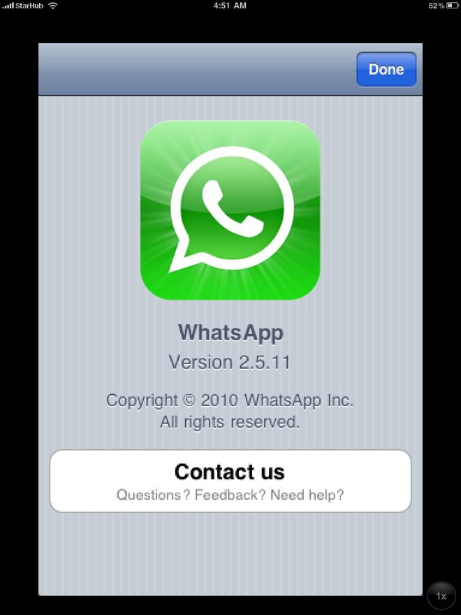 whatsapp ipad